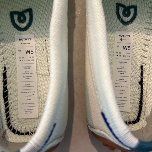 NWOT Rothy’s aquamarine Driver - Picture 7 of 7